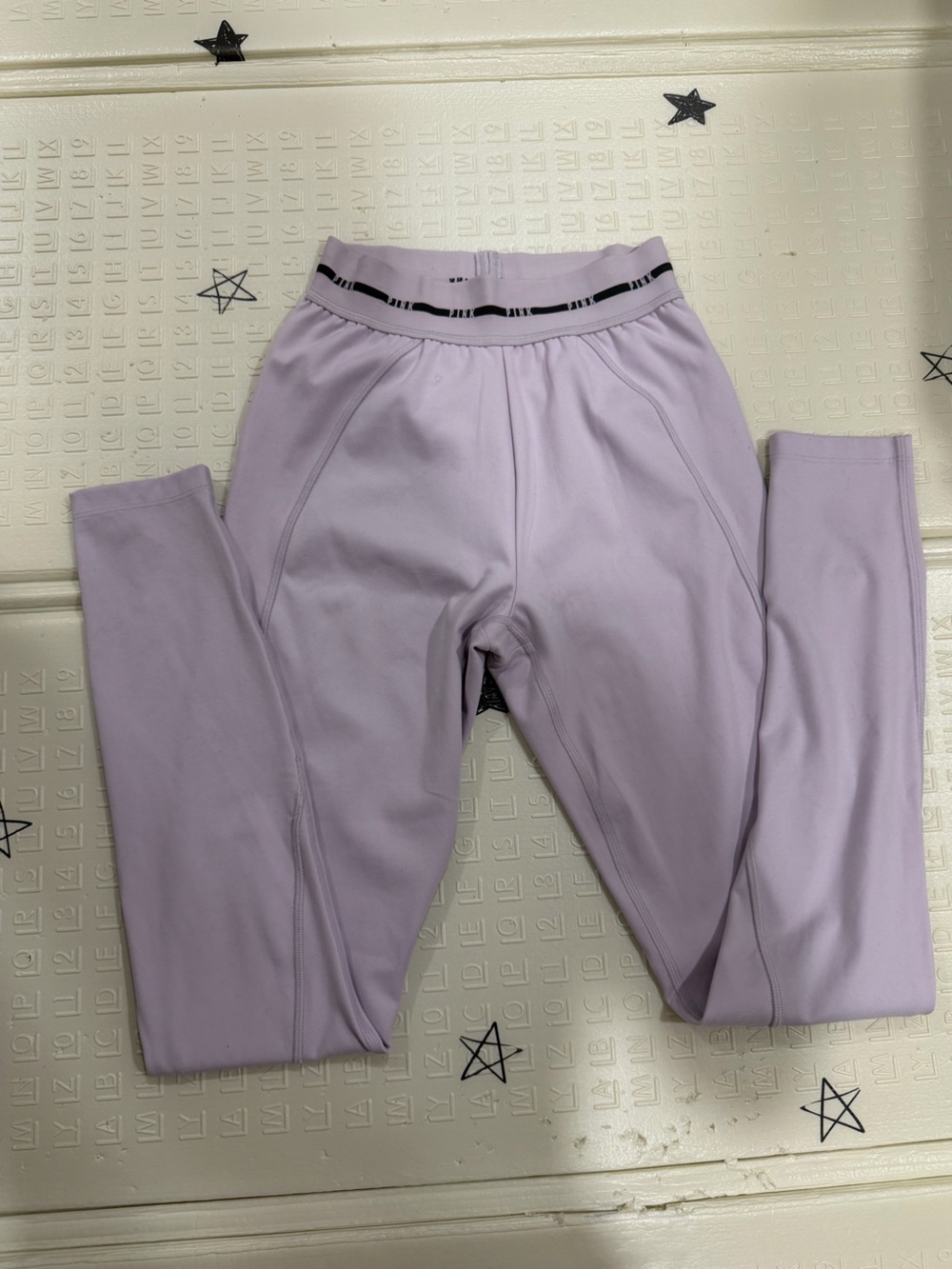 Active USA Lilac Girls Athletic Leggings
